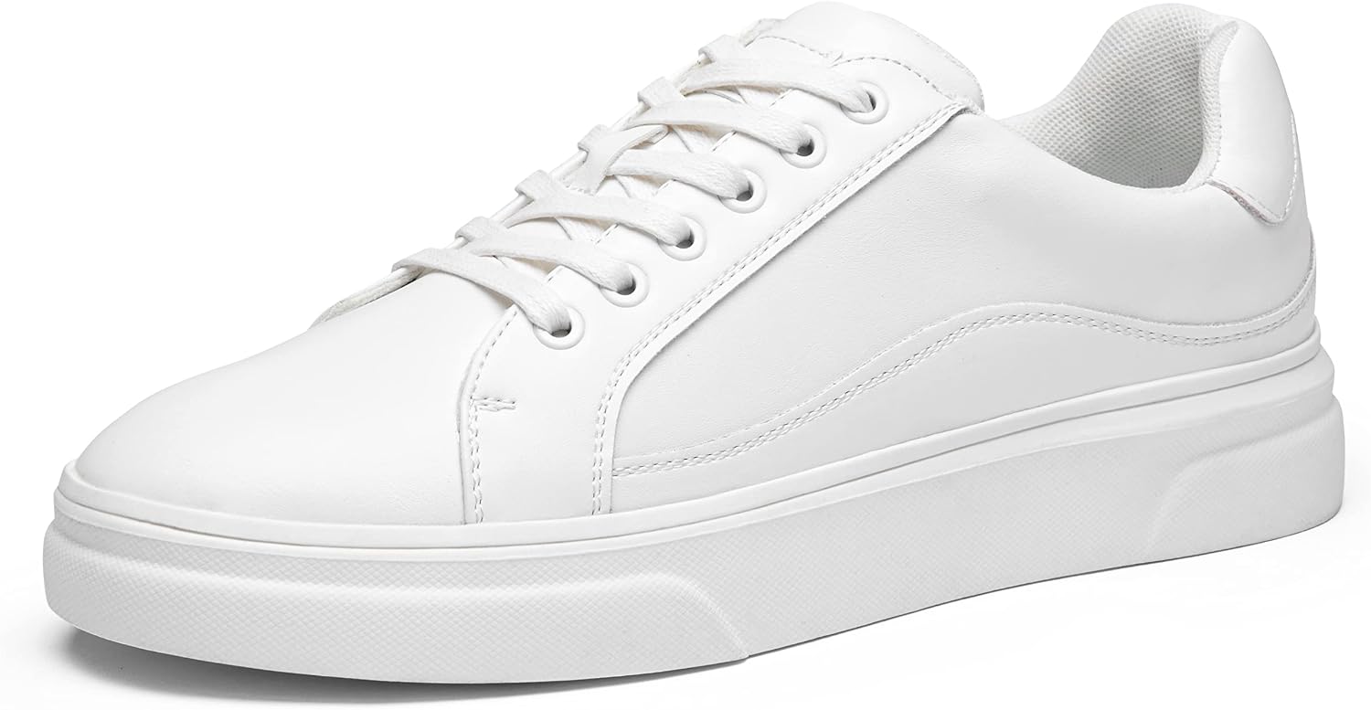 Men's Fashion Sneakers Classic Casual Shoes for Men Stylish Soft Mens Dress Sneakers