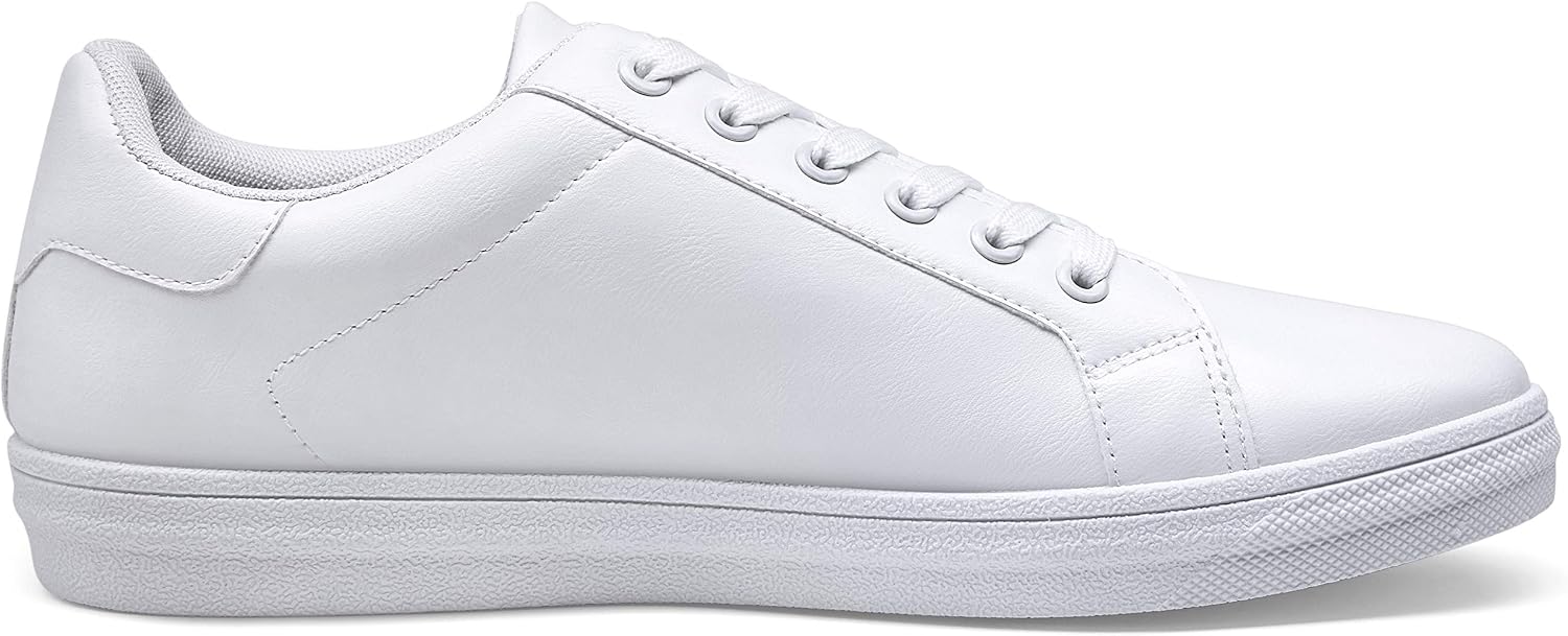 Men's Fashion Sneakers White Shoes for Men Casual Breathable Shoes - Image 2